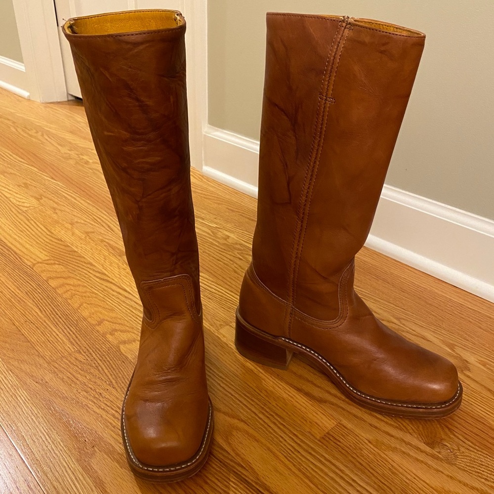 FRYE Campus 14L Saddle Boots Style 77050 in SZ 8 M